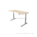 Modern office height adjustable three segments electric desk